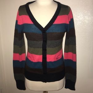 Striped cardigan